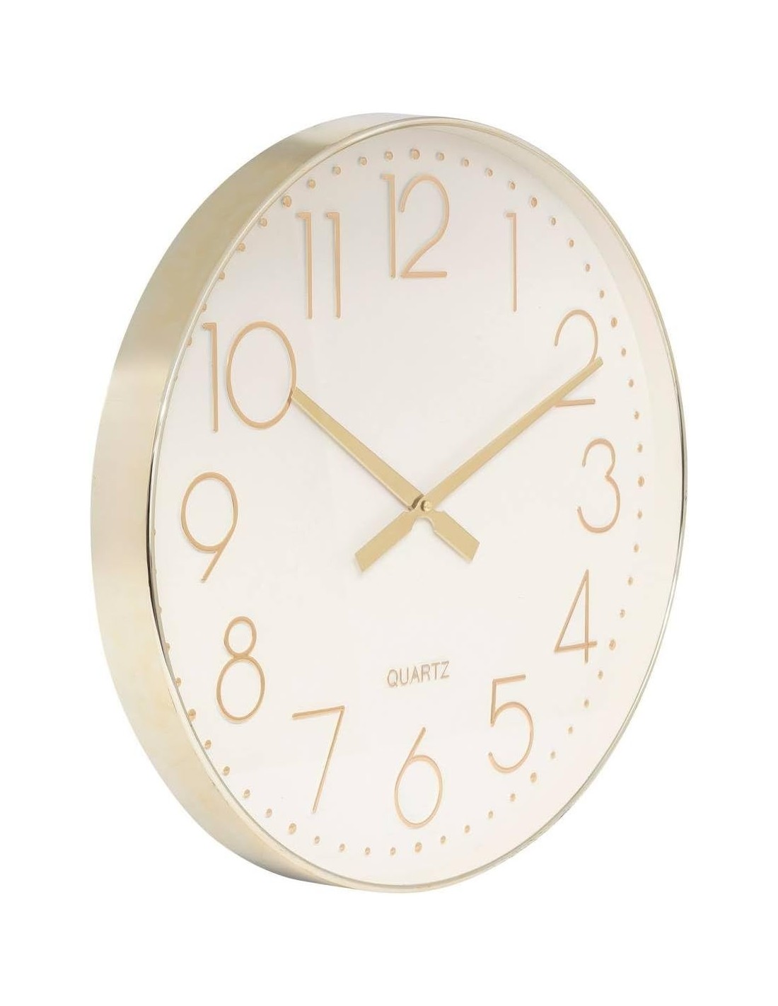 Orologio da parete Laure Atmosphera plastica oro D. 51 cm | shopincasa.it