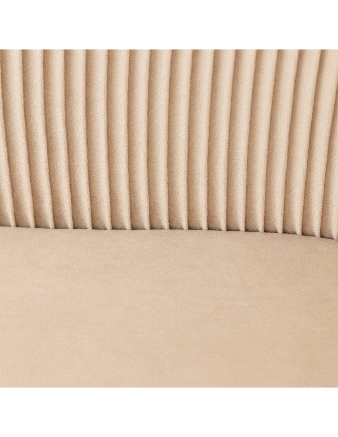 Poltrona Solaro Atmosphera in velluto beige | shopincasa.it