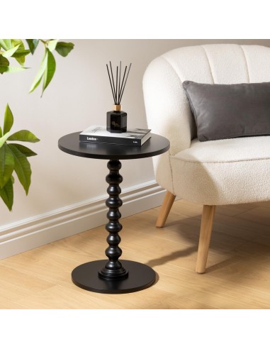 Tavolino da appoggio Alix nero Atmosphera 50x38x38 cm | shopincasa.it