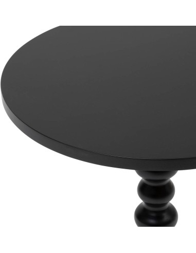 Tavolino da appoggio Alix nero Atmosphera 50x38x38 cm | shopincasa.it