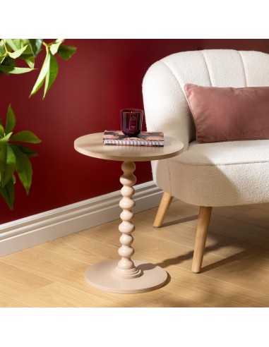 Tavolino da appoggio Alix nocciola Atmosphera 50x38x38 cm | shopincasa.it