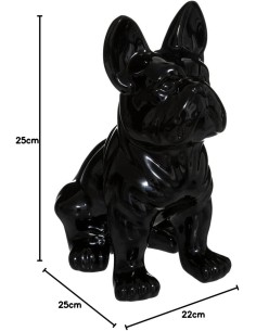 CANE 168329A GRES NERO 22CM 2