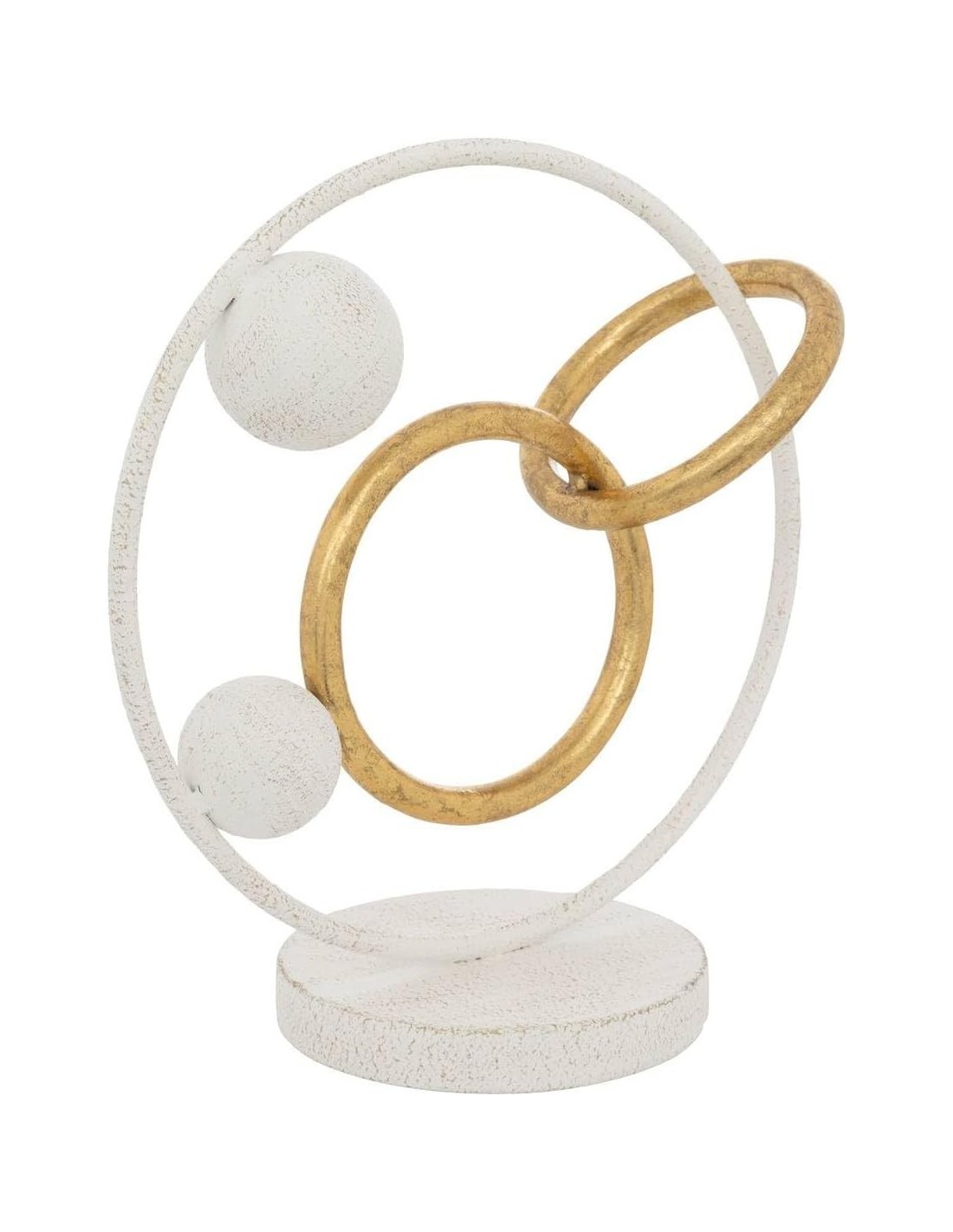 Decorazione da tavolo Rob bianca H30 cm Atmosphera shopincasa.it