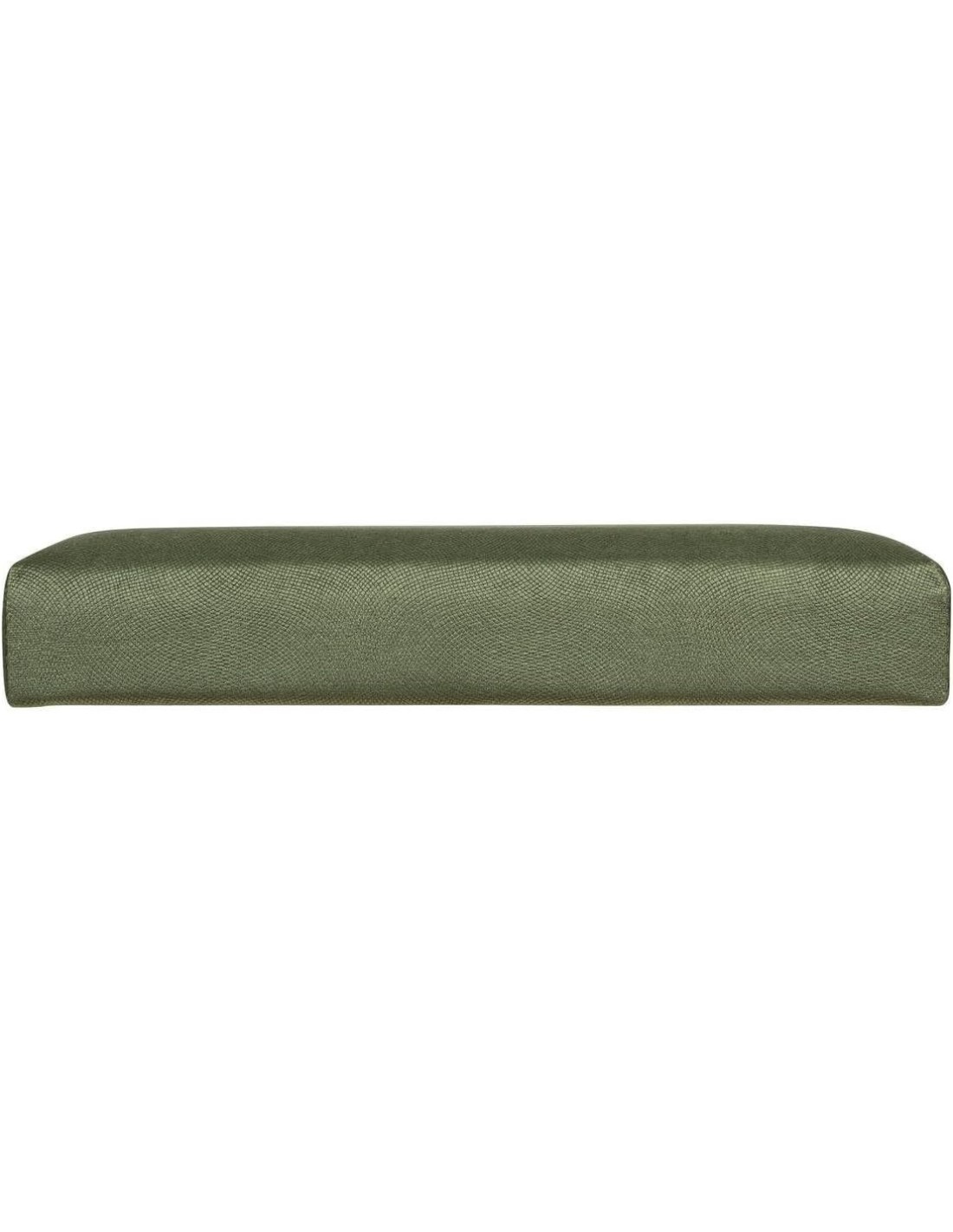 Pouf pieghevole Atmosphera Lilou 38x38 cm Verde Kaki shopincasa.it