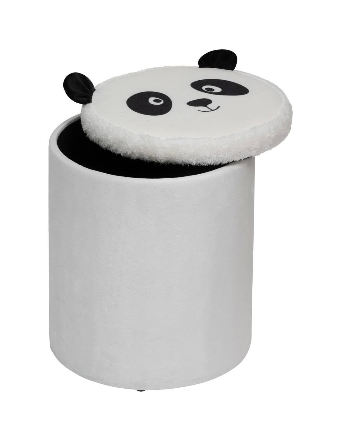 Pouf-coffre pieghevole Panda "Andy" per bambini 30x36 cm shopincasa.it