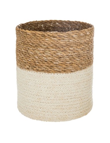 Cesta in juta bicolore 27x27 cm Atmosphera shopincasa.it