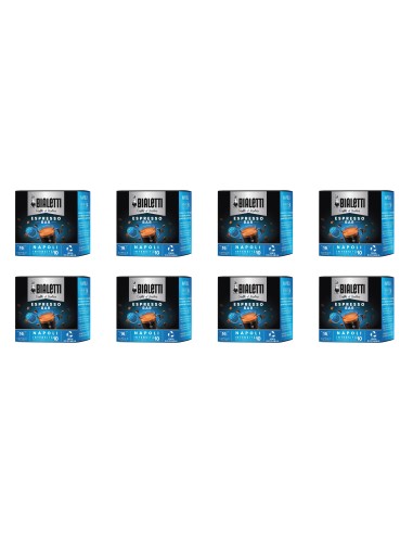 CAFFE': vendita online MULTIPACK NAPOLI DA 128 CAPSULE BIALETTI in offerta