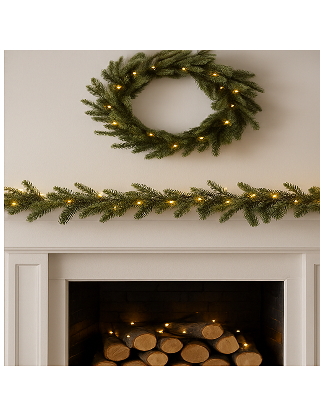 BOE E GHIRLANDE: vendita online Ramo di Natale Abete Alpino Prelit LFA 270xø35cm, 100 LED Bianco Caldo, 252 Punte PE, La magi...