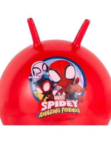 Palla Fitness Bambini Spidey 59549 Hopper Ball 45 cm | shopincasa.it
