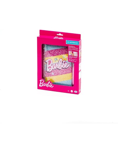 Barbie My Notebook quaderno con paillettes reversibili 15x21 cm | shopincasa.it