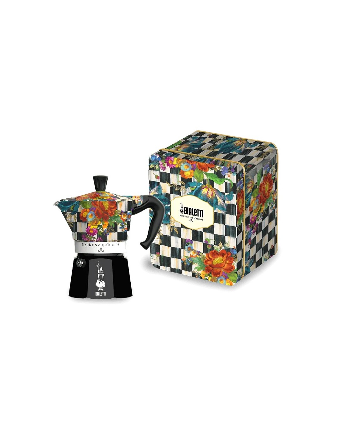 Set Moka Express 3 tazze MacKenzie-Childs | shopincasa.it