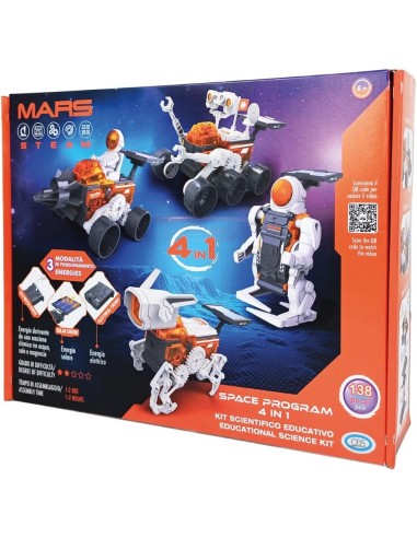 Mars Space Program 4 in 1 Astronauta e Rover Spaziale | shopincasa.it