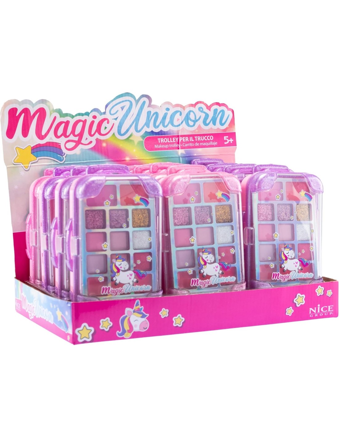 Magic Unicorn Trolley Make Up Glitterato | shopincasa.it