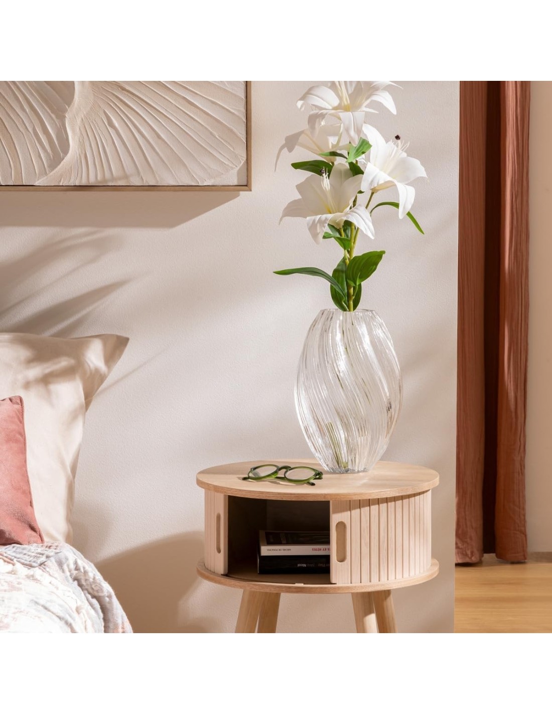 Atmosphera Vaso Trasparente Valma in Vetro H27 cm | shopincasa.it