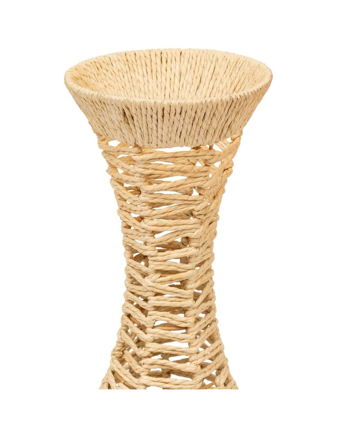 Atmosphera Vaso Clay in Fibra Vegetale Beige H90 cm | shopincasa.it