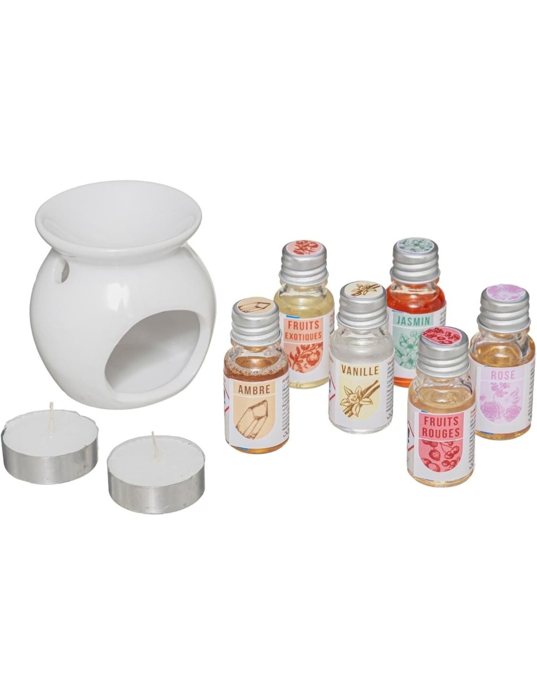 Atmosphera Scatola con 6 Profumi Beige Kili 15x10 cm | shopincasa.it