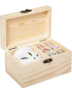 Atmosphera Scatola con 6 Profumi Beige Kili 15x10 cm | shopincasa.it
