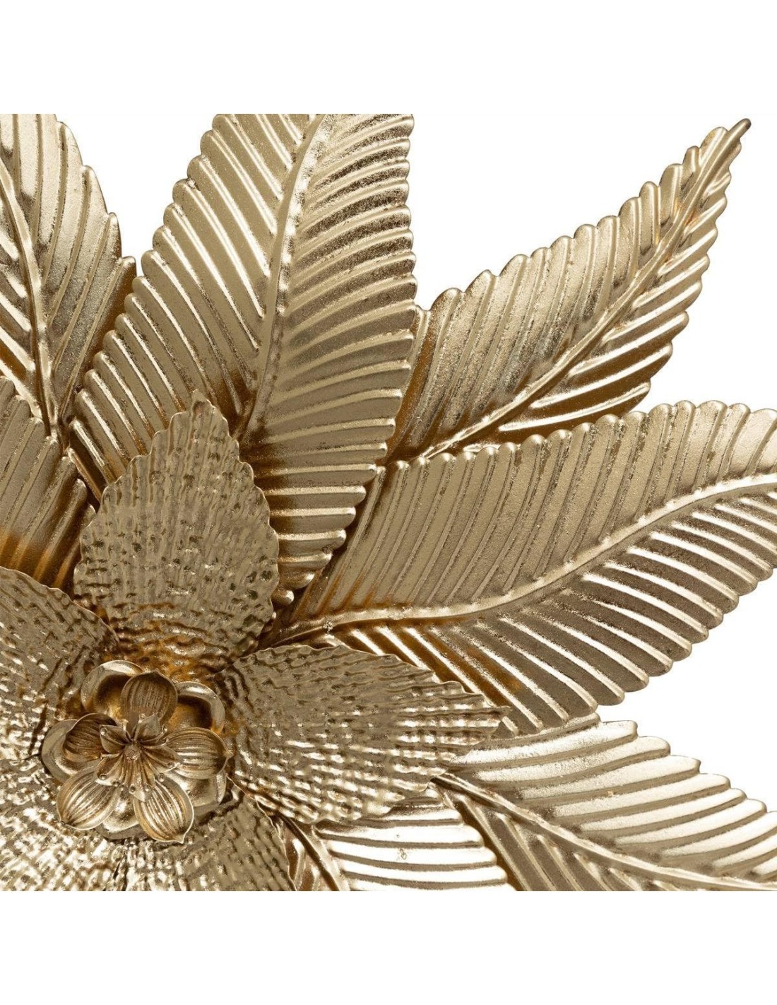 Atmosphera Decorazione Murale Amandine Metallo Dorato 67x67 cm | shopincasa.it