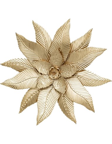 Atmosphera Decorazione Murale Amandine Metallo Dorato 67x67 cm | shopincasa.it