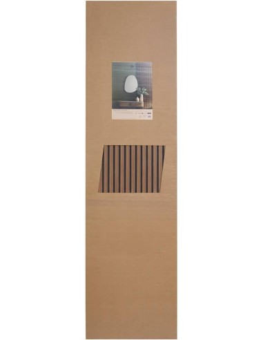 Atmosphera Pannello Decorativo Legno Colva 240x60 cm Noyer | shopincasa.it
