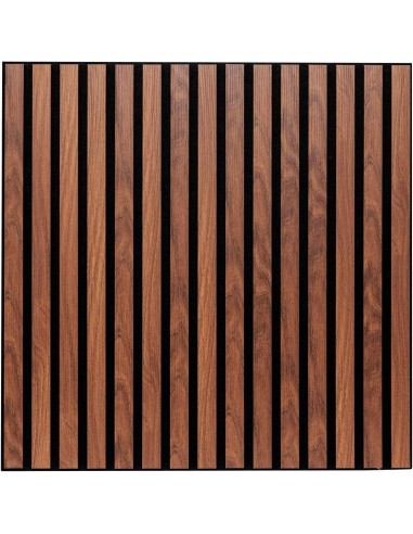 Atmosphera Pannello Decorativo Legno Colva 60x60 cm Noyer | shopincasa.it