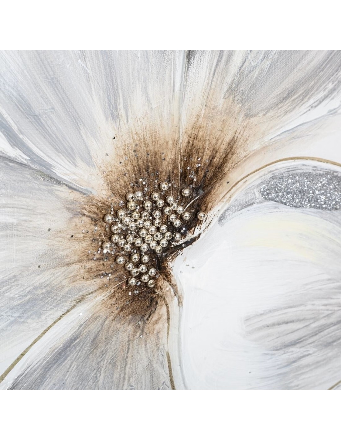 Atmosphera Tela Dipinta Fleurs 48x48 cm | shopincasa.it