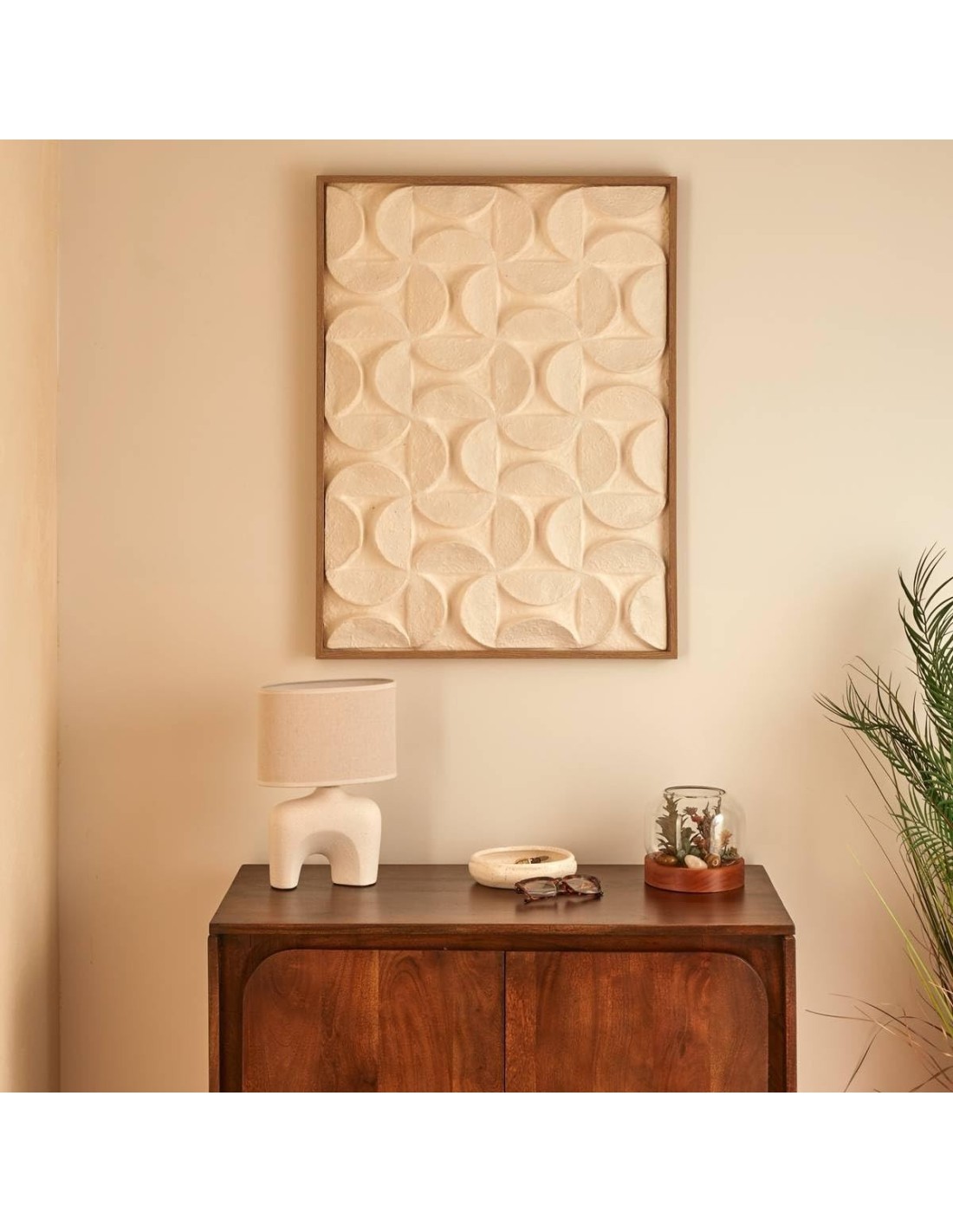 Atmosphera Tela 3D Kailani Bianco 60x80 cm | shopincasa.it