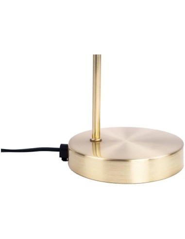 Atmosphera Lampada Dritta Keli Metallo e Cemento Oro H45 cm | shopincasa.it