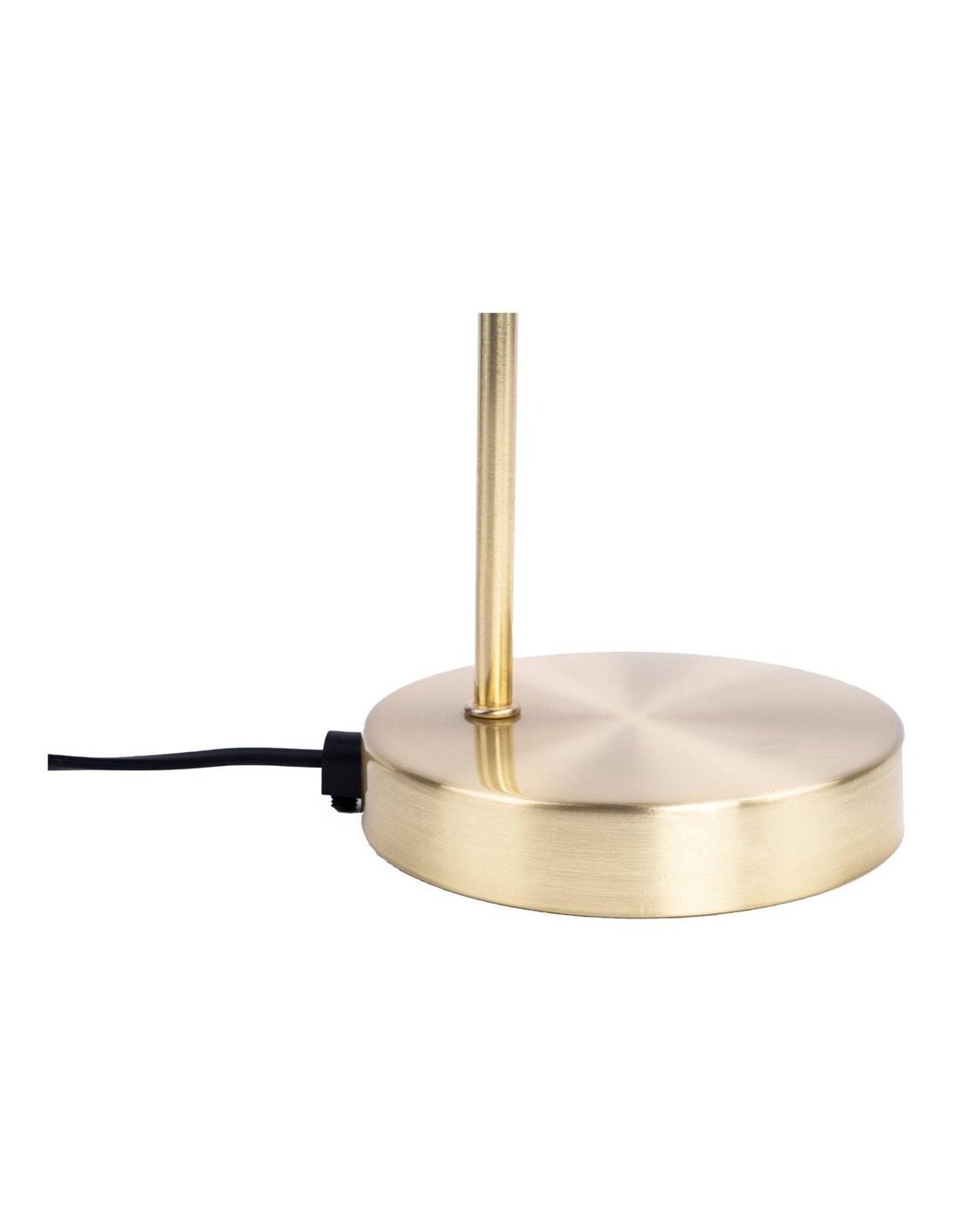 Atmosphera Lampada Dritta Keli Metallo e Cemento Oro H45 cm | shopincasa.it