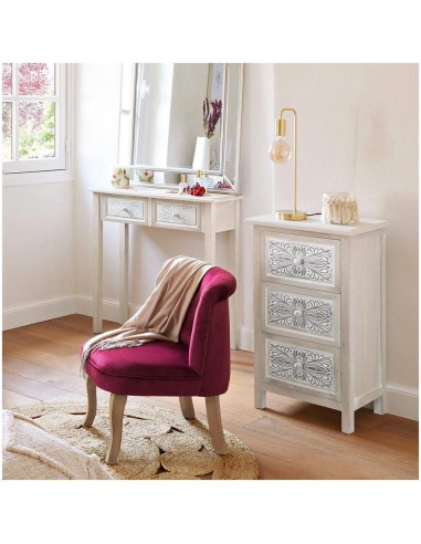 Atmosphera Lampada Dritta Keli Metallo e Cemento Oro H45 cm | shopincasa.it