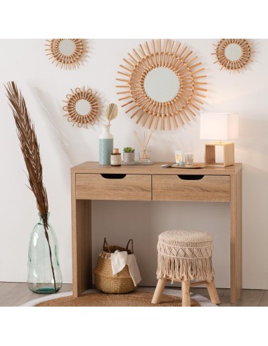 Atmosphera Lampada Quadrata in Legno H32 cm | shopincasa.it