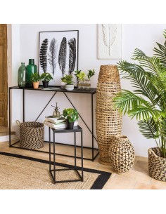 LAMPADA DA TERRA 173215 INTRECCIATA 118CM NAT 2