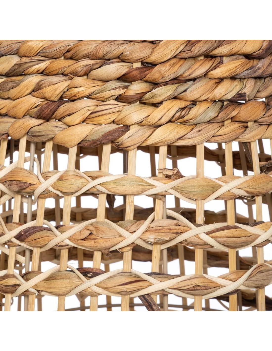 Atmosphera Lampada da Terra Intrecciata 118 cm Naturale | shopincasa.it