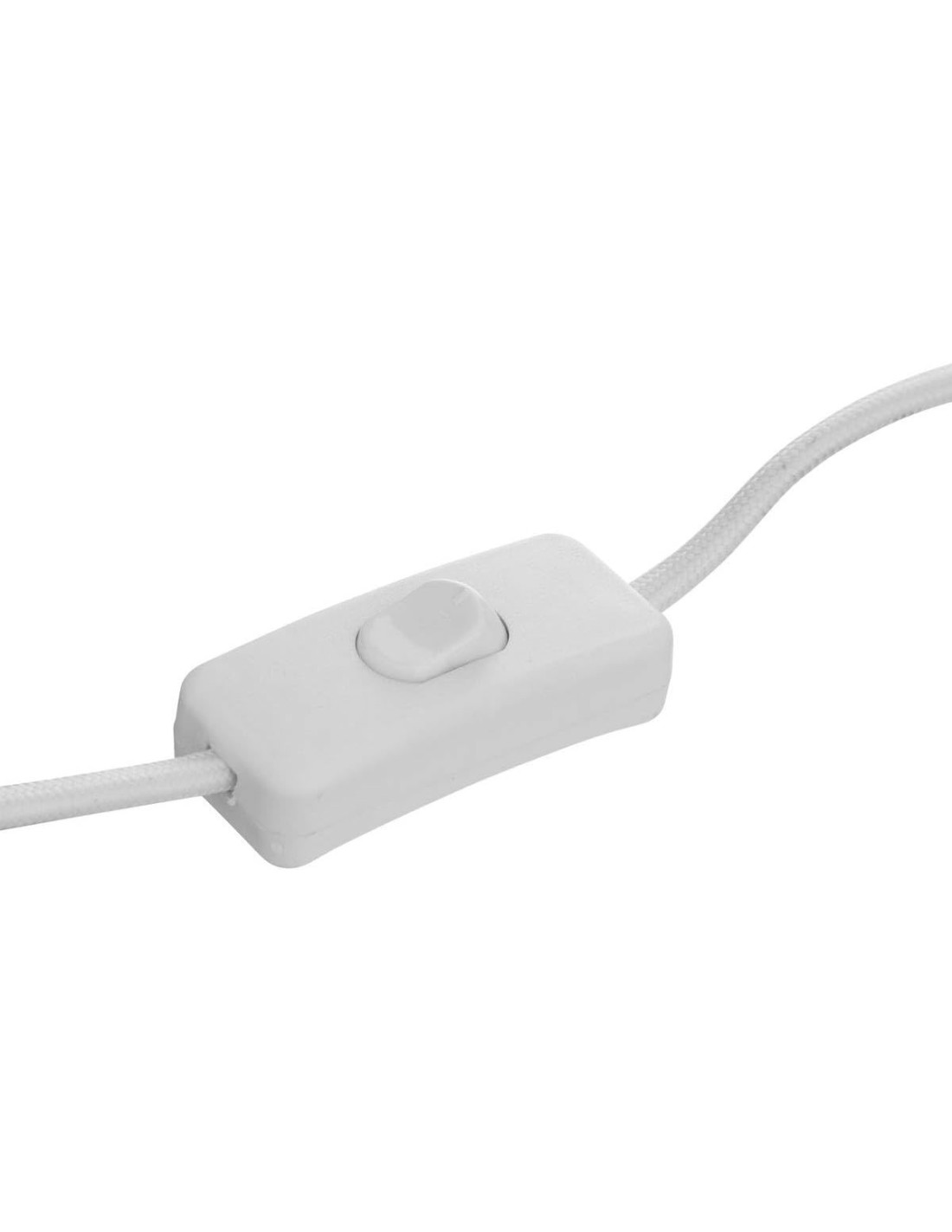 Atmosphera Lampada Jiling Metallo Dorato con Paralume Bianco H47 cm | shopincasa.it