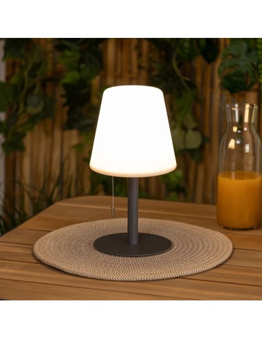 Atmosphera Lampada da Esterno Zack Grigio Scuro H30 cm | shopincasa.it