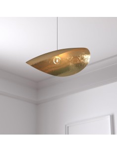 Atmosphera Lampadario Sospensione Arlo Dorato 56 cm | shopincasa.it 2