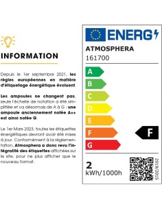 ILLUMINAZIONE: vendita online LAMPADINA LED AMBRA A60 2W in offerta 2