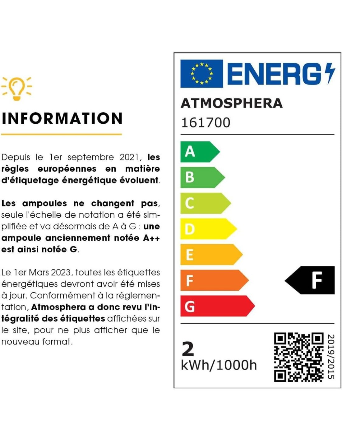 Lampadina LED Ámbar A60 2 W | shopincasa.it