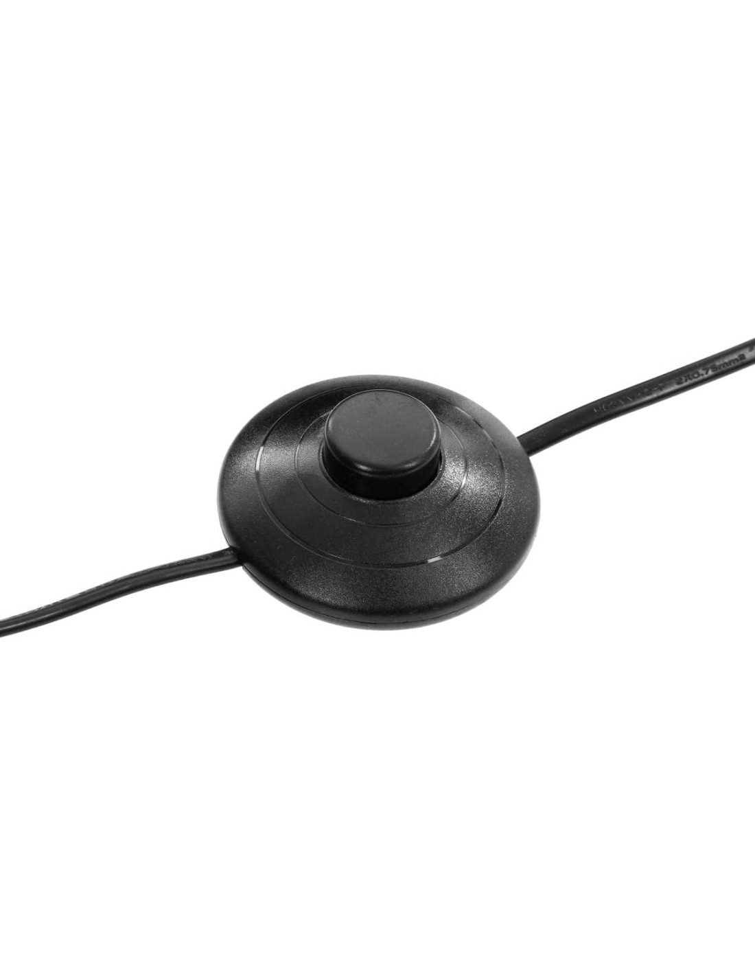 Atmosphera Lampada da Terra Metallo Nero Paralume Dorato-Ramato H175 cm | shopincasa.it