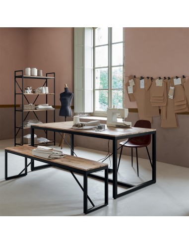 Atmosphera Sedia Vladi Effetto Pelle Marrone | shopincasa.it