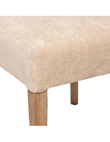 Atmosphera Sedia Livia Beige Legno di Faggio | shopincasa.it