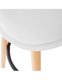 SEDIE: vendita online SGABELLO BAR MAXON 93CM BIANCO in offerta 2