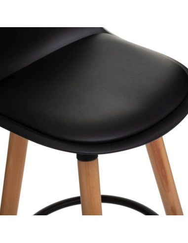 SGABELLO BAR MAXON 93CM NERO su Shop in Casa