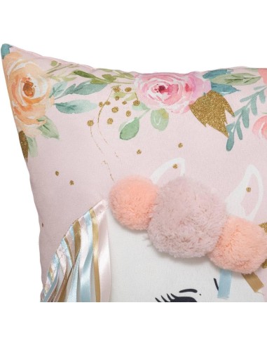 CUSCINO 174203 UNICORNO 45X45 POLIESTERE su Shop in Casa