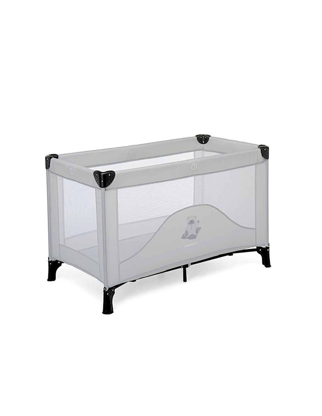 Lettino da Viaggio Teddytour Foppapedretti Grigio | shopincasa.it