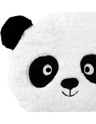 Atmosphera Cuscino Panda Nao Bianco e Nero Ø27 cm | shopincasa.it