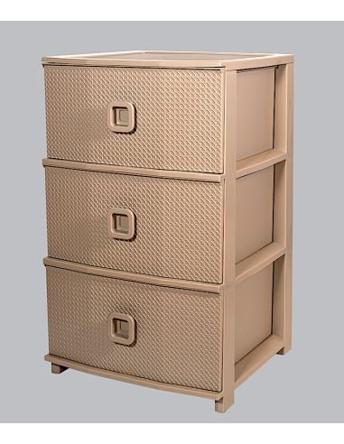 PRATIKA KOOL CASSETTIERA 3C TORTORA