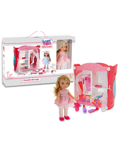 BABY TEO - BAMBOLA CON ARMADIO E ACCESSORI