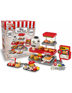 PRESCOLARI: vendita online MINI FAST FOODG- RANDE CHEF - PLAYSET in offerta