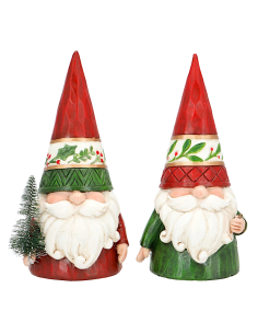 OGGETTISTICA NATALE: vendita online Gnomo di Natale multicolor 11,5x8,5x19,4 assortito, decorazione luminosa, la magia di Nat...